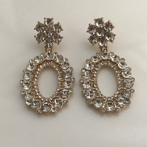 New York & Company Earrings Women Fancy Crystal Ac - Picture 4 of 8